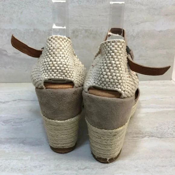 Pima 2 wedge espadrille sandal size 40 - Picture 2 of 6